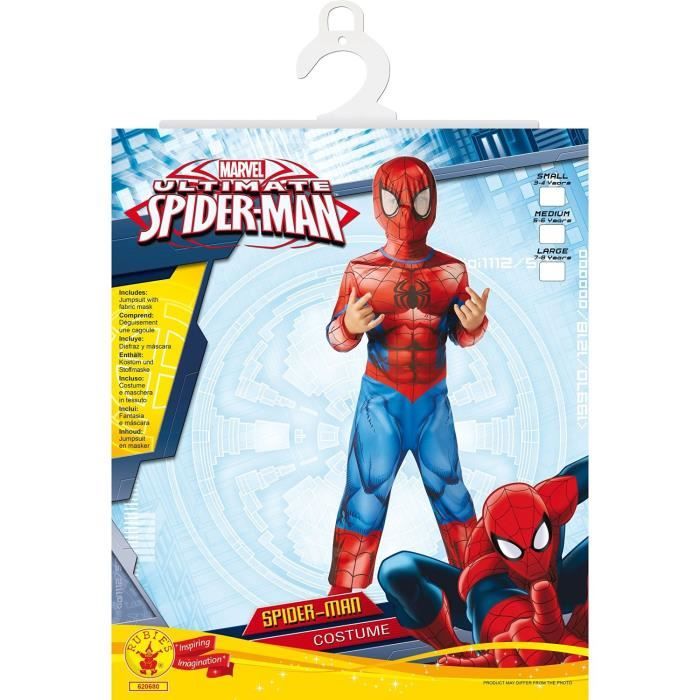Combinaison Spiderman RUBIES - Licence Marvel - Garçon - A partir