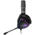 Micro-Casque Gamer ASUS ROG Delta S - USB-C - Ultraléger - RGB - Compatible PC, Nintendo Switch et Sony PlayStation-2