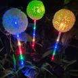 VGEBY Lampes solaires de jardin - 16 LED colorées - Décoratives pour patio et jardin-2