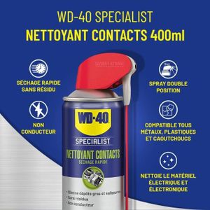 Nettoyant Pour Contacts électriques 200ml - Réduit Les Résistances De Transition - Neuf