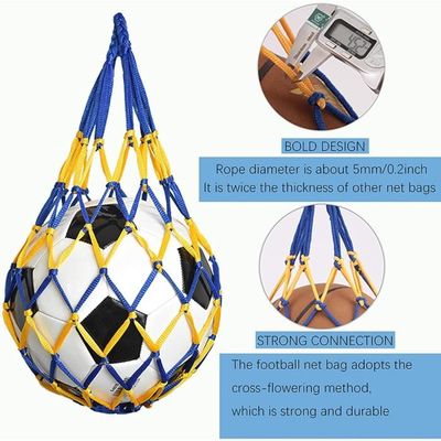 Sac à Bandoulière Ballon KLYNGTSK – Étanche – Filet Basketball/Volley/Foot – Poches Latérales – Portable