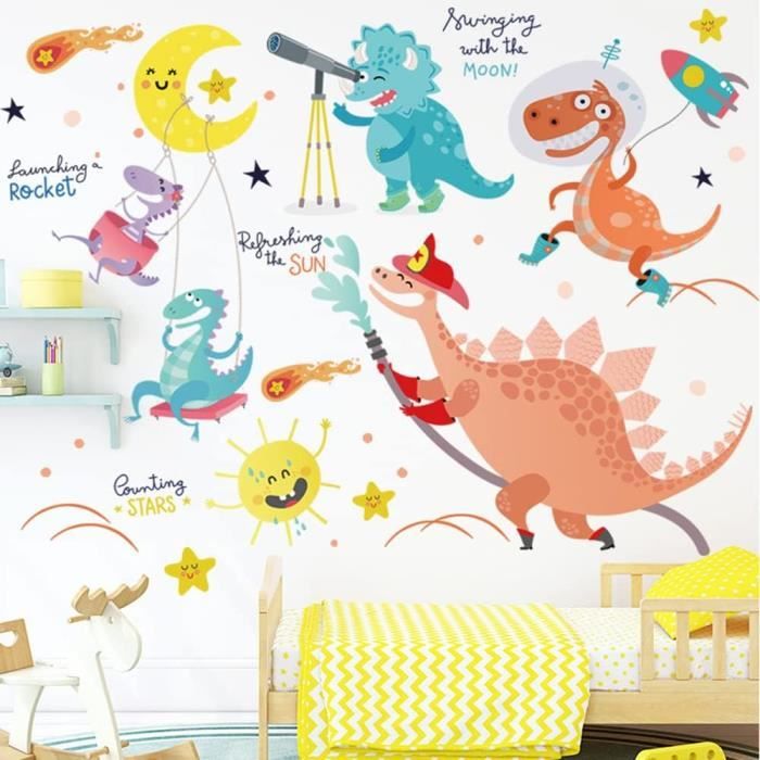 Jouet Dinosaure Stickers Muraux Dinosaure - Autocollant Muraux Et Deco Stickers Dinosaure Chambre Enfant