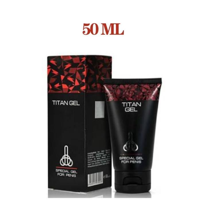 Crème Érection Et Agrandissement Pénis Homme | Gel Massage à Base De Plantes | 50ml | Naturel
