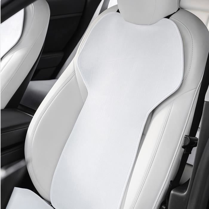 Piora Housse de siège arrière blanche améliorée compatible avec Tesla Model  S / 3 / X/Y - Serviette épaisse - Convient à votre Tesla - Sans sangle ( arrière, blanc) : : Sports et Loisirs
