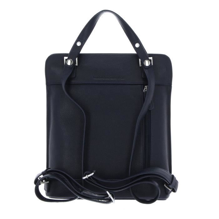 Sac à Dos Picard Luis, Cuir De Vachette, Bleu Royal, Neuf Avec Housse