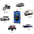 Chargeur de Batterie, Booster Voiture Intelligent Portable, Chargeur de Batterie Moto/Voiture avec Protections Multiples, (6A / 12V)-3