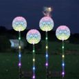 VGEBY Lampes solaires de jardin - 16 LED colorées - Décoratives pour patio et jardin-3