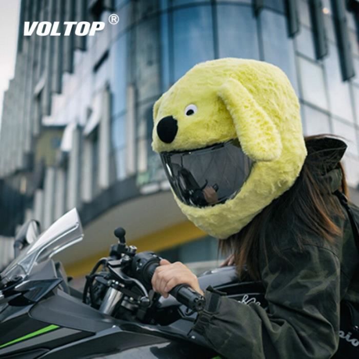 Couvre-casque De Moto en forme De mouton, 17 sortes d'accessoires, couvre  tout le visage [1BDC6C3] - Cdiscount Auto