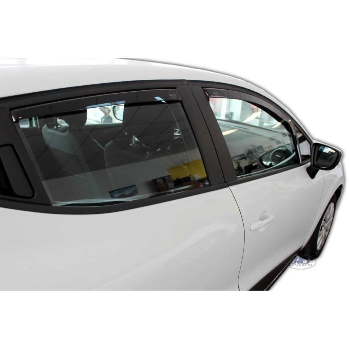 Deflecteurs d'air Déflecteurs de vent Compatible avec CLIO IV 5 PORTES  2012-2019 4pcs - Cdiscount Auto
