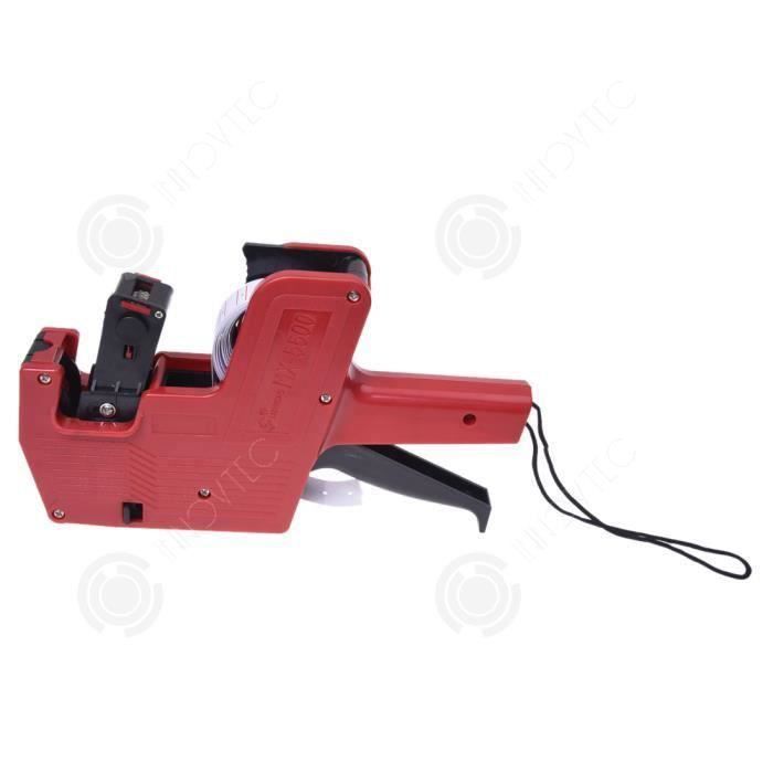 Étiqueteuse Professionnelle Discountoase MX-5500 | Avec 8000 Étiquettes Blanches + 400 Rouges | Impression Date Et Symbole €