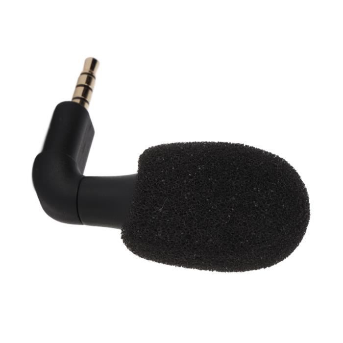 Petit Micro Mxzzand Petit micro portable Mini microphone omnidirectionnel jack 3,5 ...