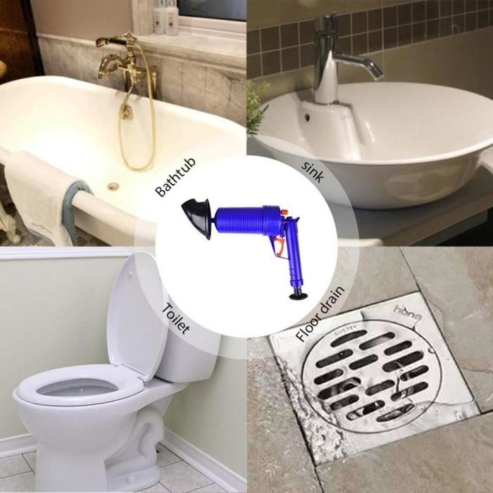 Pompe Unclogger WC - Vidange - Déboucheur évier - Ressort de débouchage -  Plopper