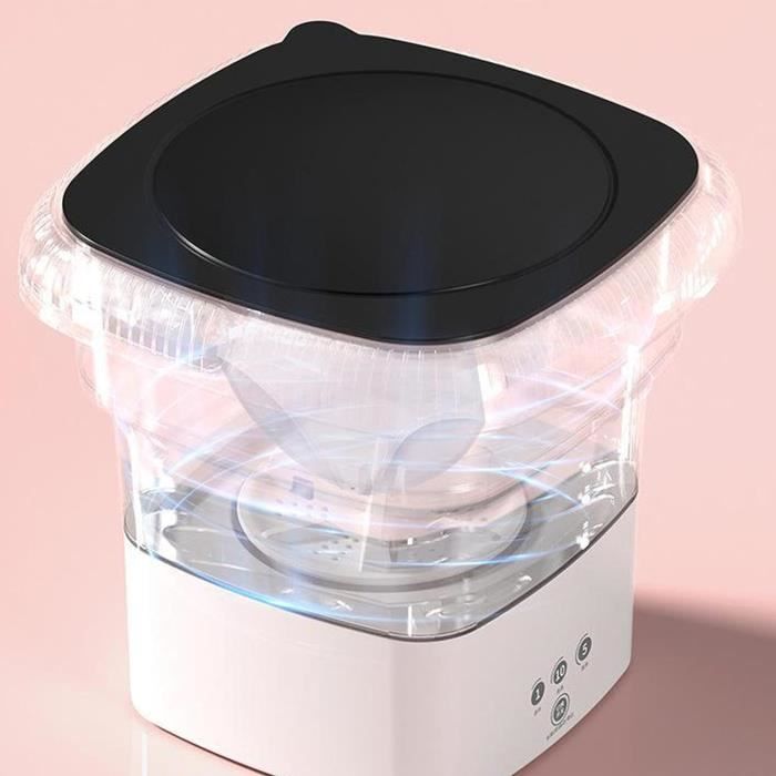 Révéler-Mini machine à laver pliable portable - machine de nettoyage à  ultrasons blanc - Cdiscount Electroménager