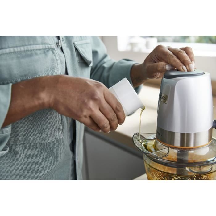 Kenwood Bol Verre 600 Ml Compatible Hachoir Easy Chop+ CHP62.400SI / 700SI – Pièce Origine