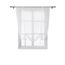 1pc Store Romain Photique Lxh 80x140cm Rideau Avec Ruban Blanc