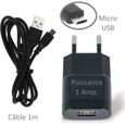 Chargeur Secteur USB 1A + Câble Pour DORO A Clapet 6050 - 6530 - 6520-0