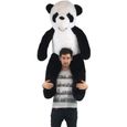 Peluche panda géante 130 cm ultra moelleuse et très douce, idéal en cadeaux de mariage, baptême ou anniversaire-0