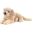 Peluche chien golden retriever 45 cm - Plush & Company-0