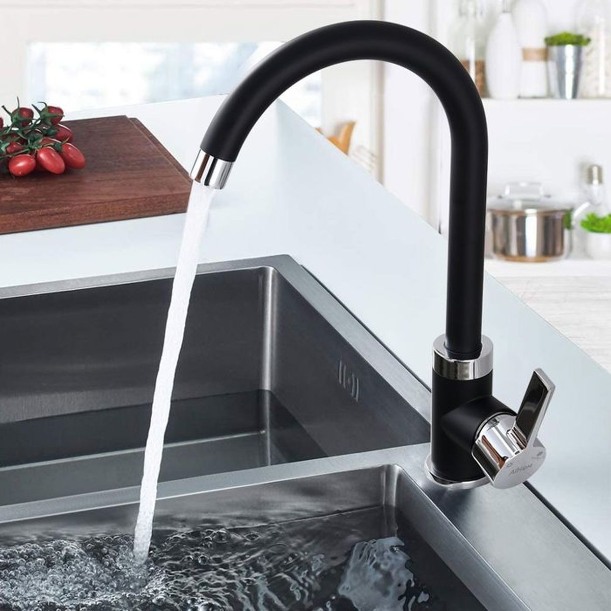 sticker cuisine de couleur noir cdiscount