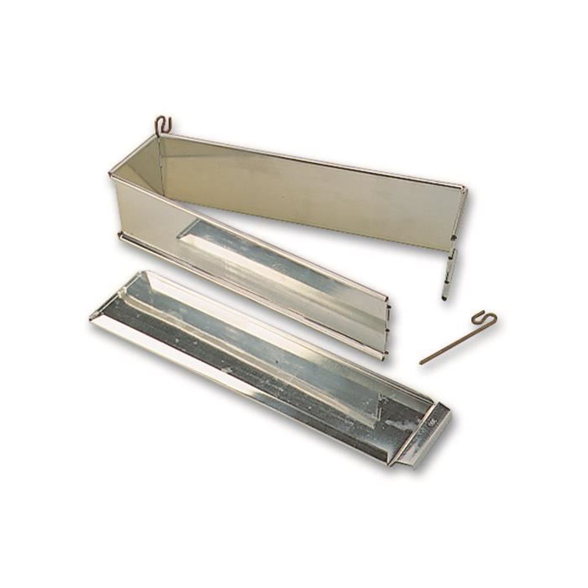 Moule à Pâté En Croute Pas Cher Pâté professionnel en croute long uni en fer blanc 500 x 85 x 85 mm -  Cdiscount Maison