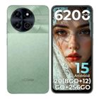 Smartphone-HOTWAV Note 18 GT-Cadeaux Noël-Écran 7,2 Pouces Dynamique Island-8+256Go-48MP Caméra-6200mAh-Android 15-NFC-Vert