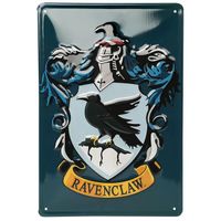 Harry Potter Serdaigle Plaque en métal bleu