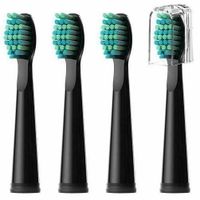 4Pack têtes de brosse à dents Fairywill, têtes de rechange la brosse à dents électrique Fairywill pour FW507/FW508 (FW02)