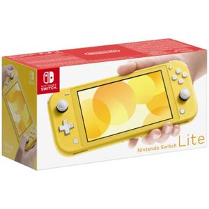 CONSOLE NINTENDO SWITCH Console portable Nintendo Switch Lite • Jaune