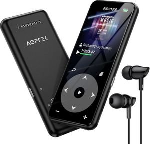 LECTEUR MP3 AGPTEK 8Go Lecteur MP3 Bluetooth 5.3 avec Haut-Par