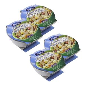 PLAT CUISINÉ PATE diamir - Lot 4x Salade de pâtes au thon - Barquette 240g