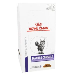 KIT REPAS ANIMAUX Royal Canin Veterinary Chat Mature Consult Aliment