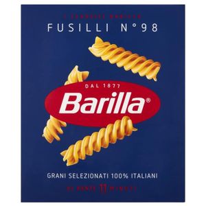 PENNE TORTI & AUTRES BARILLA Fusilli - Pâtes italiennes aux vrilles 500g