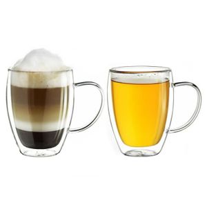 DeLonghi – ensemble de tasses à café, mélange de verres dlsc302, 6 pièces,  tasse macchiato cappuccino latte expresso - AliExpress