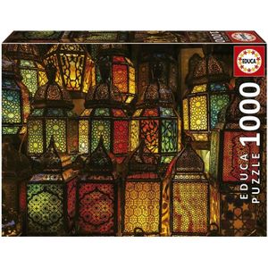 PUZZLE COLLAGE DE LANTERNES - Puzzle de 1000 pièces