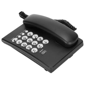 Téléphone fixe SUC-Téléphone fixe KXT504 Téléphone Filaire Simple