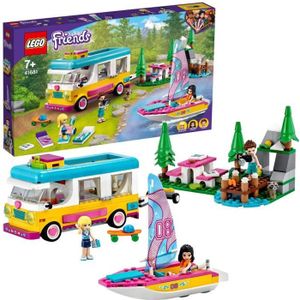 ASSEMBLAGE CONSTRUCTION LEGO® 41681 Friends Le camping-car et le voilier d
