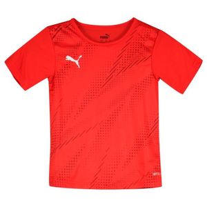 T-SHIRT PUMA Individualrise Graphic Tee Jr T-Shirt, Rouge-
