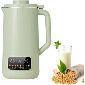 TIRE LAIT Machine à lait de soja, machine automatique à lait de noix, machine à lait de noix de 600 ml avec 10 lames de feuilles, maintien230