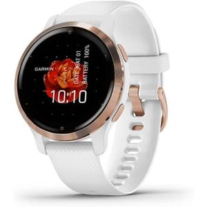 Montre connectée sport Venu 2S – Montre Connectée Gps Multisports Avec Écran Amoled – Autonomie Longue Durée (10 Jours) – Rose Gold - Blanc -