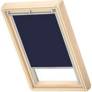 KINLO Store pour Fen/être de Toit Velux P08 et 408-76 x 115 cm Beige Velux Rideau Occultant Compl/ète avec Ventouses sans Per/çage Protection Solaire au Rev/êtement Thermique