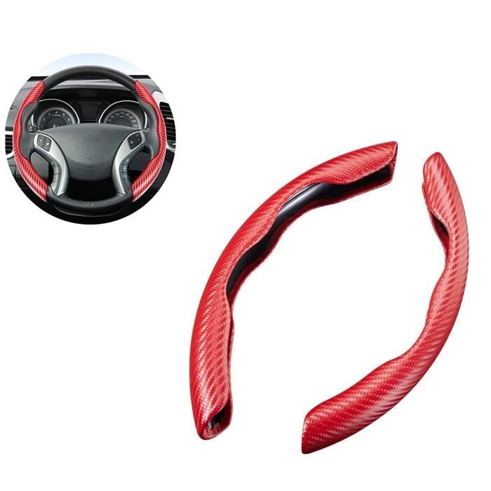 Acheter Housse de volant de voiture en cuir PU, gel de silice 3D,  antidérapant, accessoires automobiles, pour Peugeot 2008 I II 2013 ~ 2022