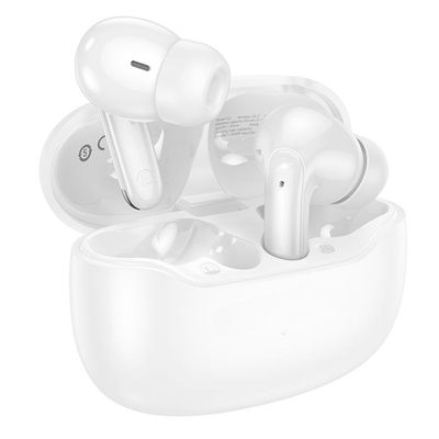 Écouteurs Bluetooth 5.4 Avec Réduction De Bruit - IPX7 Étanches - 50h Autonomie - Micro Intégré - Blanc