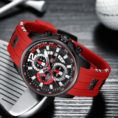 Montres hommes Top Marque De Mode Quartz tanche Chronographe