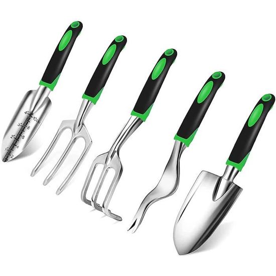 Outils de Jardinage, 6 pièces Ensemble de Jardinage avec