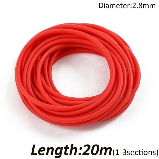 Fil électrique Solide Rouge 30 AWG - 25 Pieds (environ 7.6m), 600V, Fabriqué Aux USA, Neuf