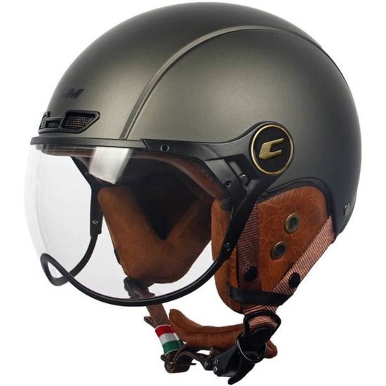 Casque De Ski Et Vélo CGM EBI Unisexe Adulte - Double Certification, Visière, Intérieur Amovible, Taille XL - 7