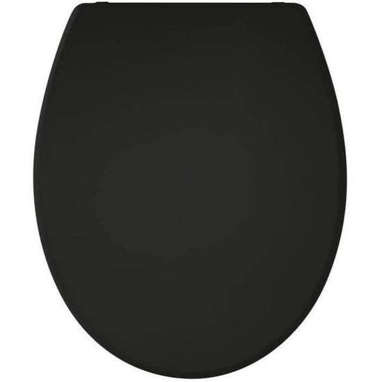 Abattant Pour WC Noir Céramique Iceberg Terre/suspendu/MO