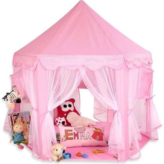 Star-Tente pliable portative de Jeu pour Enfants Princesse Pop Up Chateau  Filles Jouet Tente Rose Pour Maison Plage etc - Cdiscount Jeux - Jouets