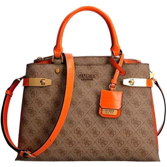 Sac marron guess shop