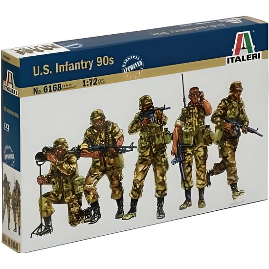 Figurines historiques - ITALERI - Soldats modernes US - Lot de 50 - Garçon 15 ans